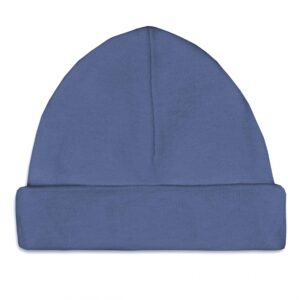 Babymuts Silk Blue, maat 62-68